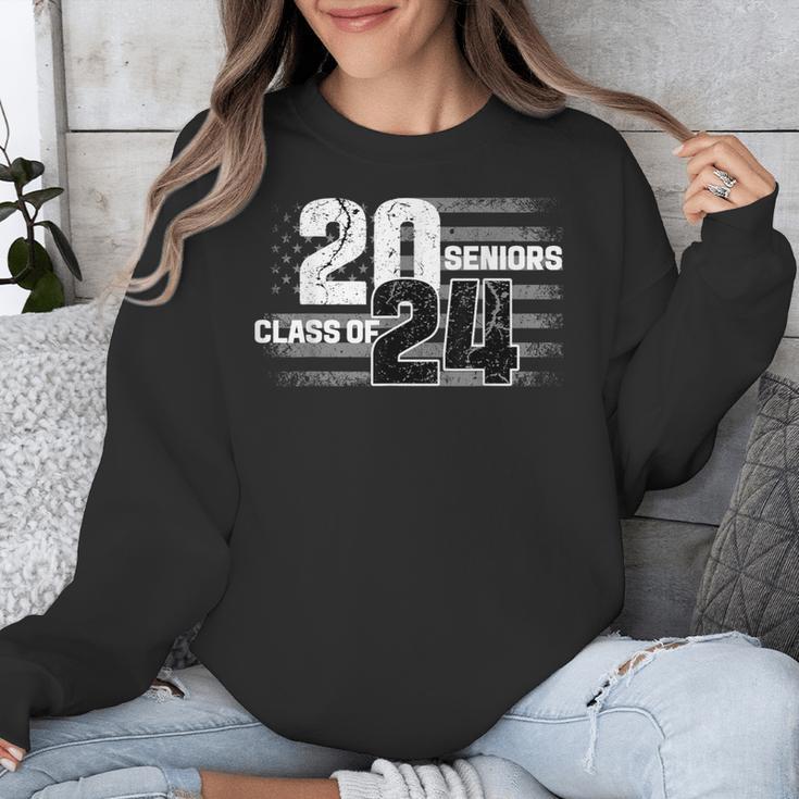 Senior 2024 Graduation Class Of 2024 Senior Women Boy Girl Unisex Sweatshirt