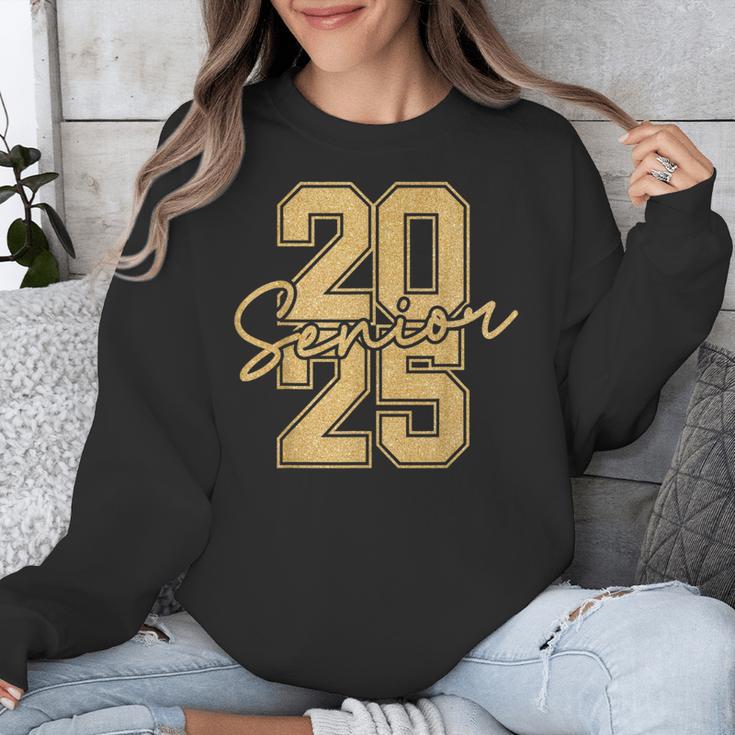 Senior 2025 Class Of 2025 Gold Senior Graduation Unisex Sweatshirt