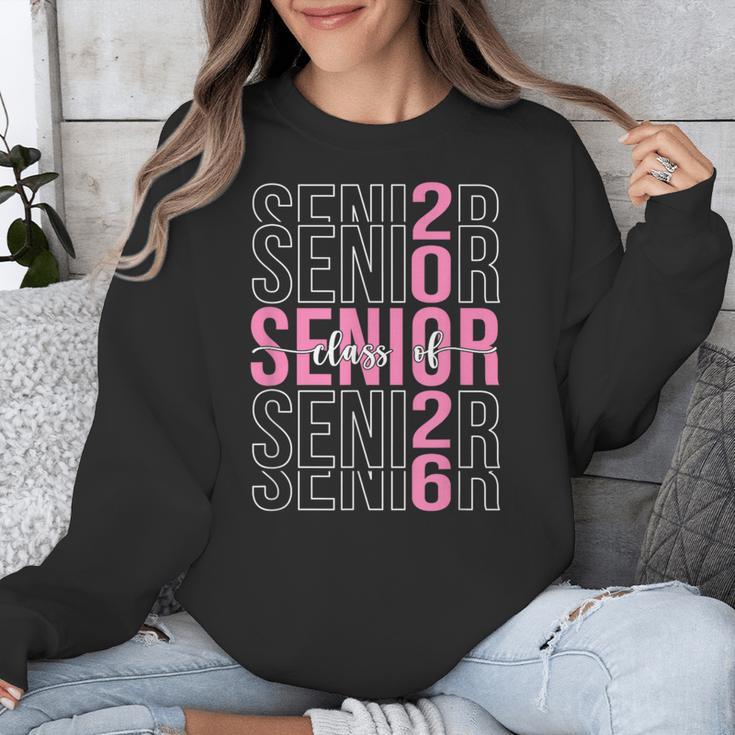 Senior 2026 Class Of 2026 Seniors Graduation 2026 Girl Women Unisex Sweatshirt