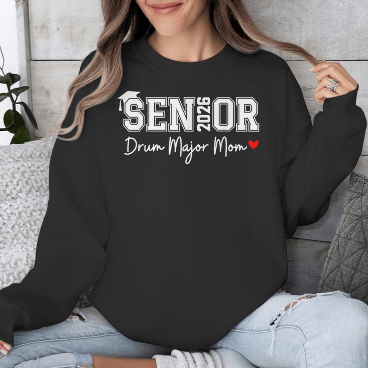 Senior 2026 Drum Major Mom 2026 Marching Band Graduation Unisex Sweatshirt