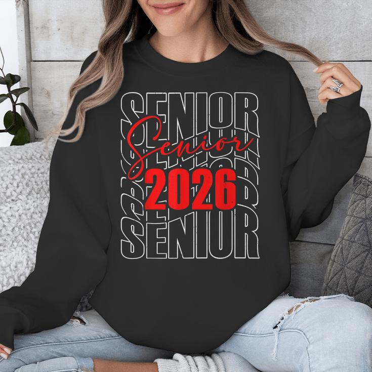 Senior 2026 Retro Class Of 2026 Graduation For Students Unisex Sweatshirt