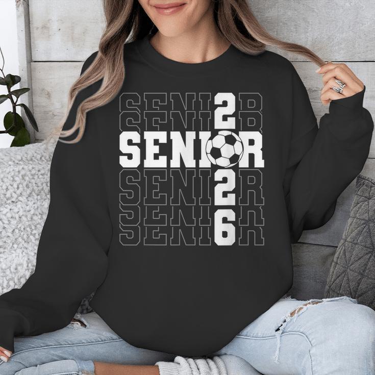 Senior 2026 Soccer Player Class Of 2026 Senior Graduation Unisex Sweatshirt