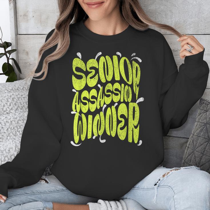 Senior Assassin Winner School Graduation Water Game Unisex Sweatshirt