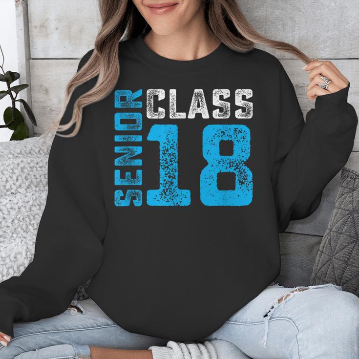 Senior Class 18 Shirt Graduation Apparel T-Shirt Unisex Sweatshirt