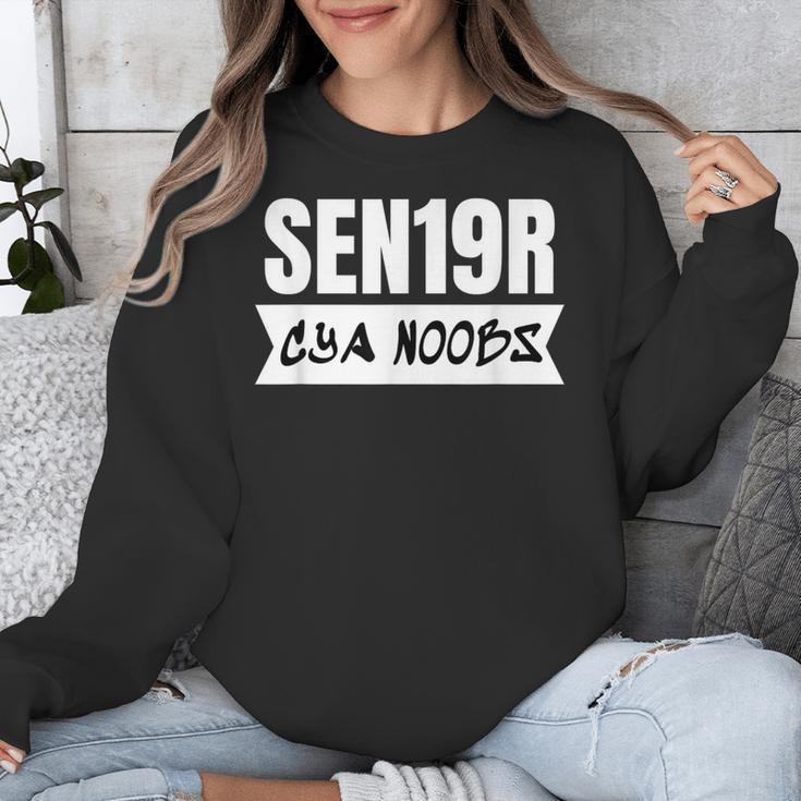 Senior Class 2019 Shirt High School Graduation Geek Unisex Sweatshirt