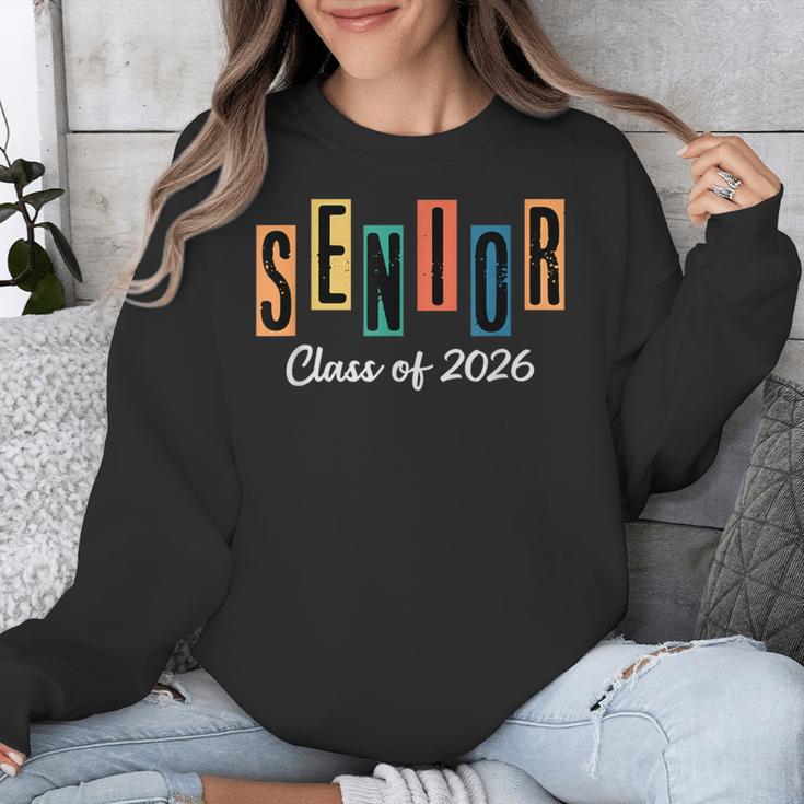 Senior Class Of 2026 Women Men Graduation Class Of 2026 Unisex Sweatshirt