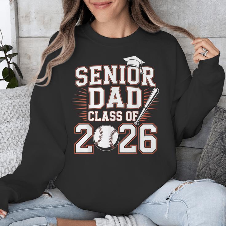 Senior Dad Class Of 2026 Graduate Baseball 2026 Graduation Unisex Sweatshirt