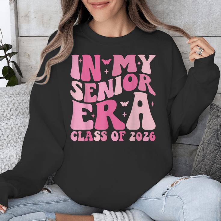 In My Senior Era Class Of 2026 Retro Senior 2026 Graduation Unisex Sweatshirt