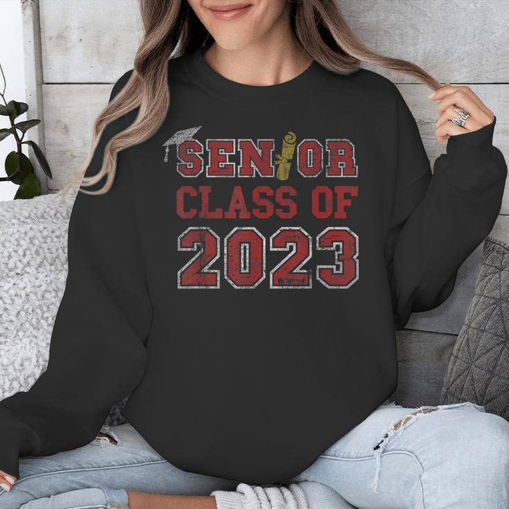 Senior Graduation Class Of 2023 High School College Graduate Unisex Sweatshirt