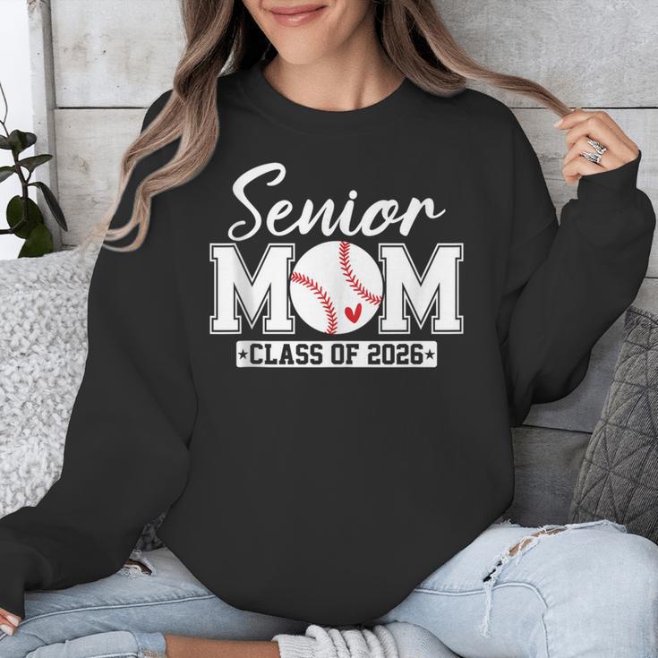 Senior Mom Class Of 2026 Baseball Mom Graduation Unisex Sweatshirt