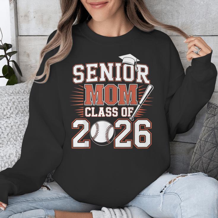 Senior Mom Class Of 2026 Graduate Baseball 2026 Graduation Unisex Sweatshirt