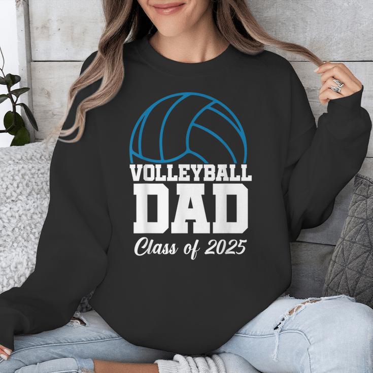 Senior Volleyball Dad Class Of 2025 Graduation Graduate Unisex Sweatshirt