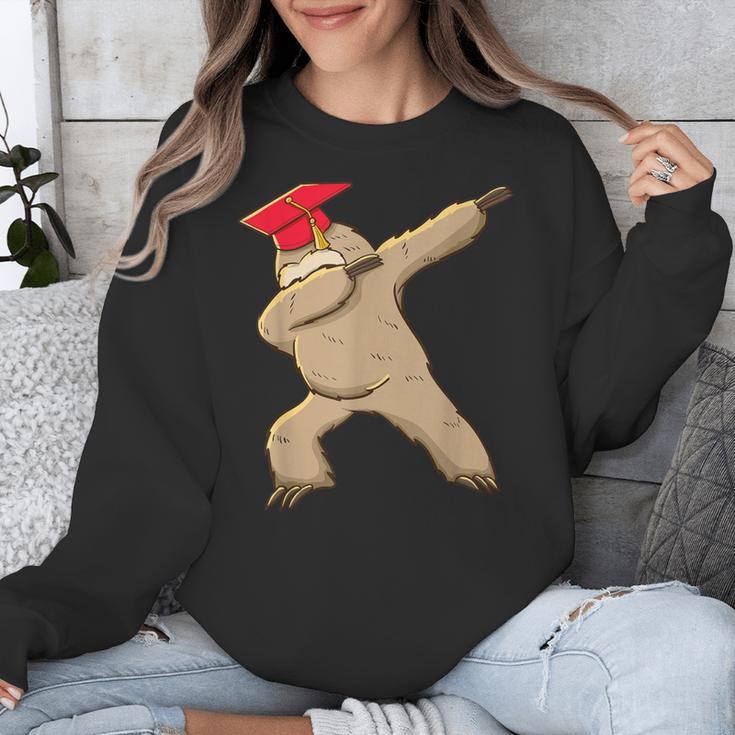 Sloth Dabbing Shirt Graduation Day Shirt See Ya Unisex Sweatshirt