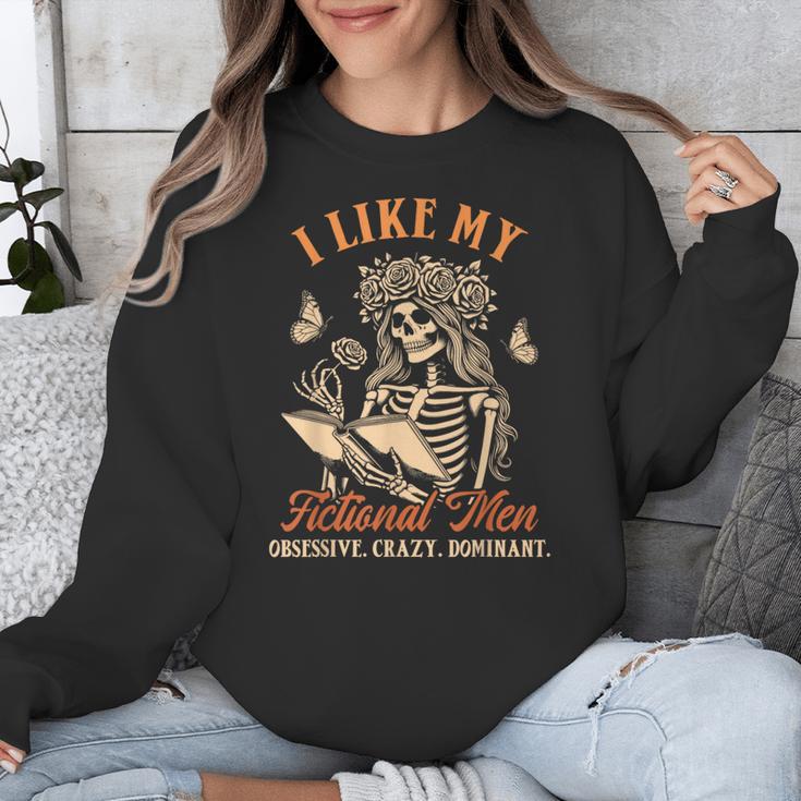 Smut Reader Spicy Book Dark Romance I Like My Fictional Men Unisex Sweatshirt Smut Reader Spicy Book Dark Romance I Like My Fictional Men Unisex Sweatshirt