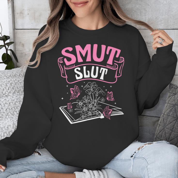 SMUT Slut Provocative Literature Book Club Book Reading Unisex Sweatshirt