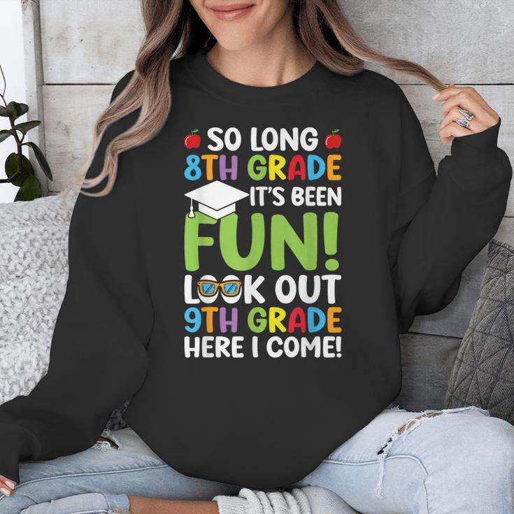 So Long 8th Grade 9th Grade Here I Come Graduation Unisex Sweatshirt