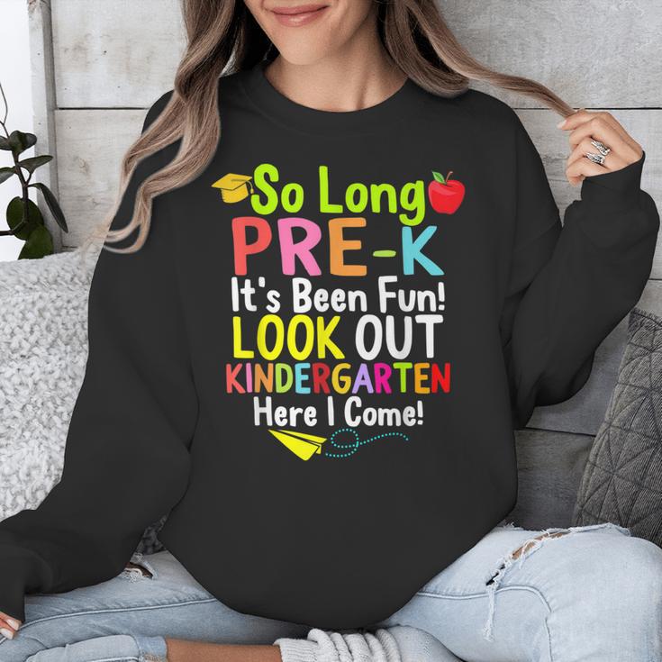 So Long Pre-K Kindergarten Here I Come Graduation Kids Unisex Sweatshirt