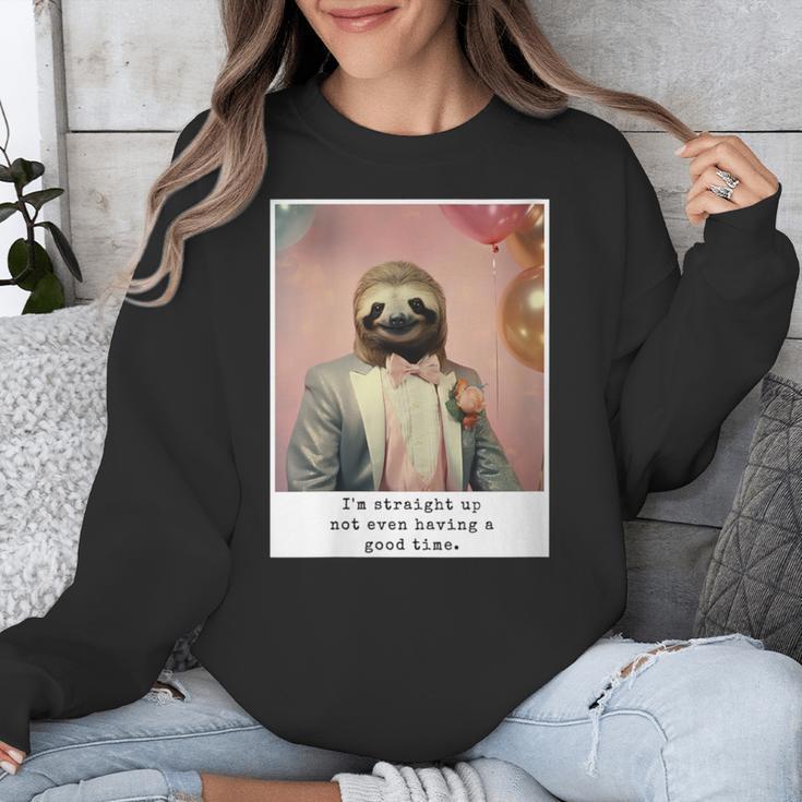 Social Anxiety Not Having A Good Time Socializing Introvert Unisex Sweatshirt