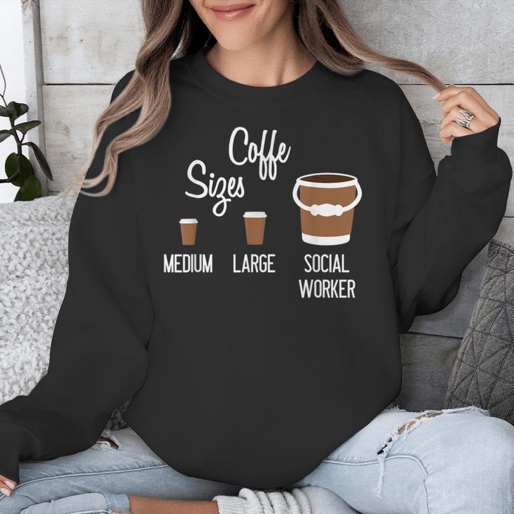 Social Work s Coffee Graduation Social Worker Unisex Sweatshirt