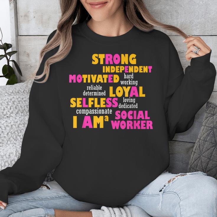 Social WorkerShirt Graduation Social Work Month Unisex Sweatshirt