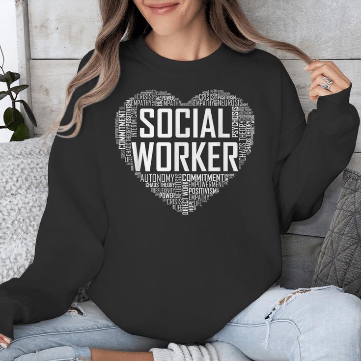 Social WorkerShirt Love Month Graduation Tshirt Unisex Sweatshirt
