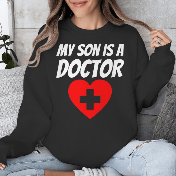 My Son Is A Doctor Shirt Proud Parents Graduation Unisex Sweatshirt