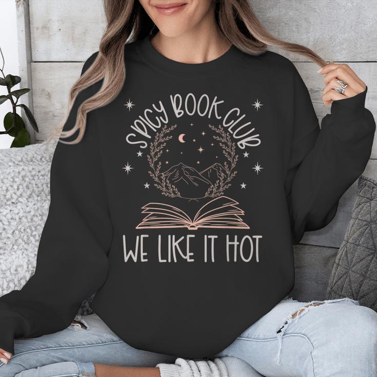 Spicy Book Club Dark Romance Lover Of Spicy Bookish Merch Unisex Sweatshirt Spicy Book Club Dark Romance Lover Of Spicy Bookish Merch Unisex Sweatshirt