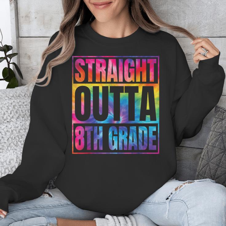 Straight Outta 8th Grade Great Graduation Eighth Grade Unisex Sweatshirt