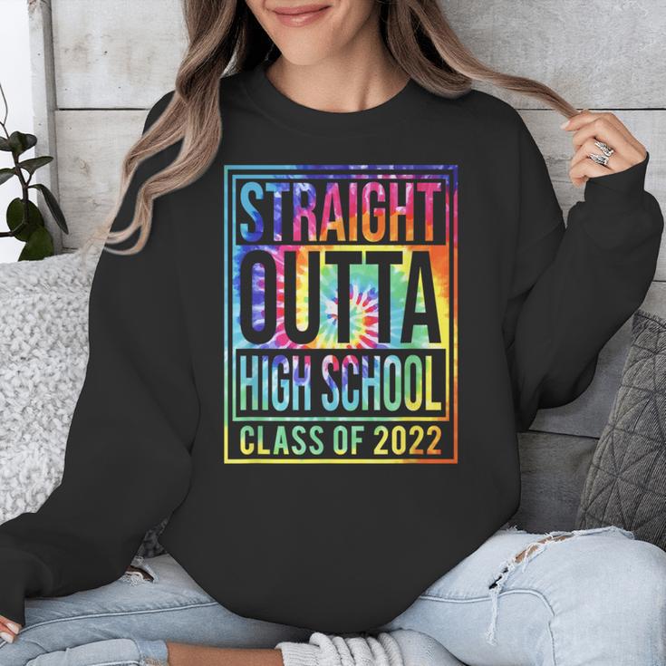 Straight Outta High School Class Of 2022 Graduation Unisex Sweatshirt