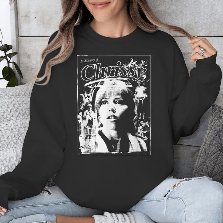 Stranger Things Hellfire Club Chrissy In Memory Of Unisex Sweatshirt Stranger Things Hellfire Club Chrissy In Memory Of Unisex Sweatshirt