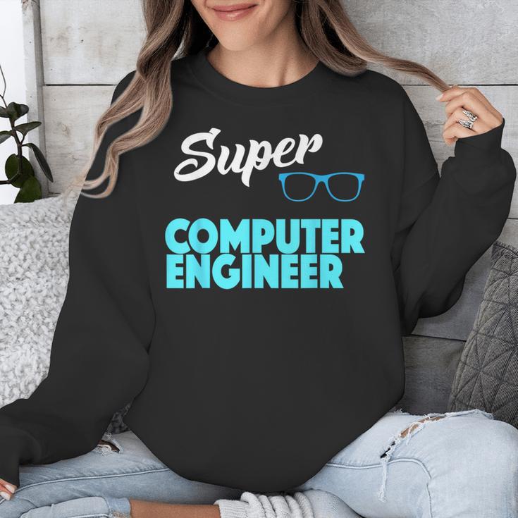 Super Computer Engineer New Job Graduation Unisex Sweatshirt