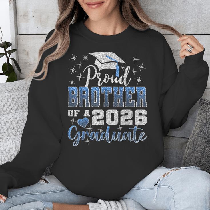 Super Proud Brother Of 2026 Graduate Graduation Family Unisex Sweatshirt