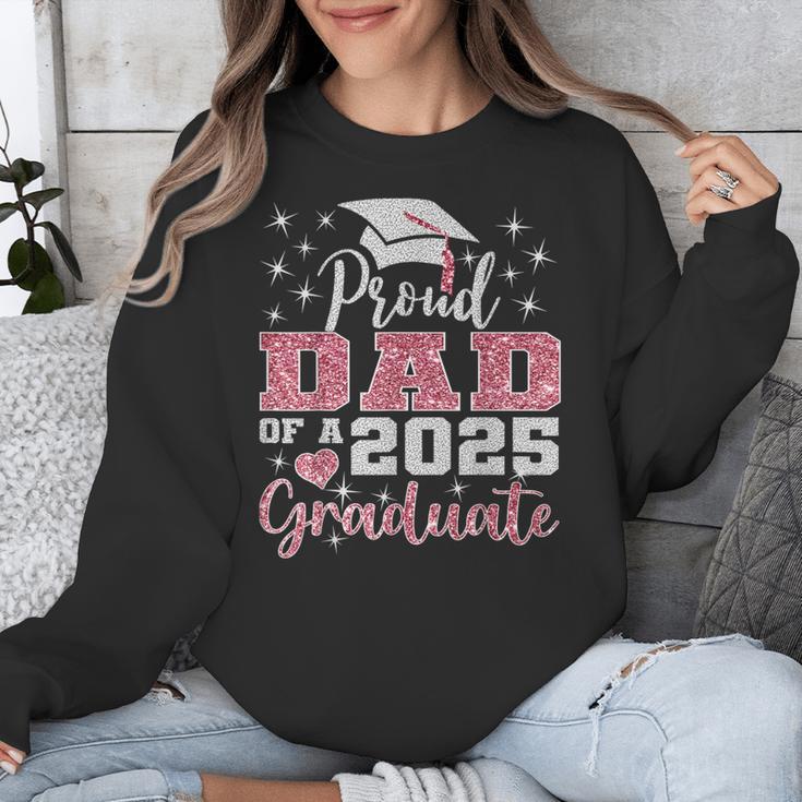Super Proud Dad Of 2025 Graduate Senior Graduation Family Unisex Sweatshirt