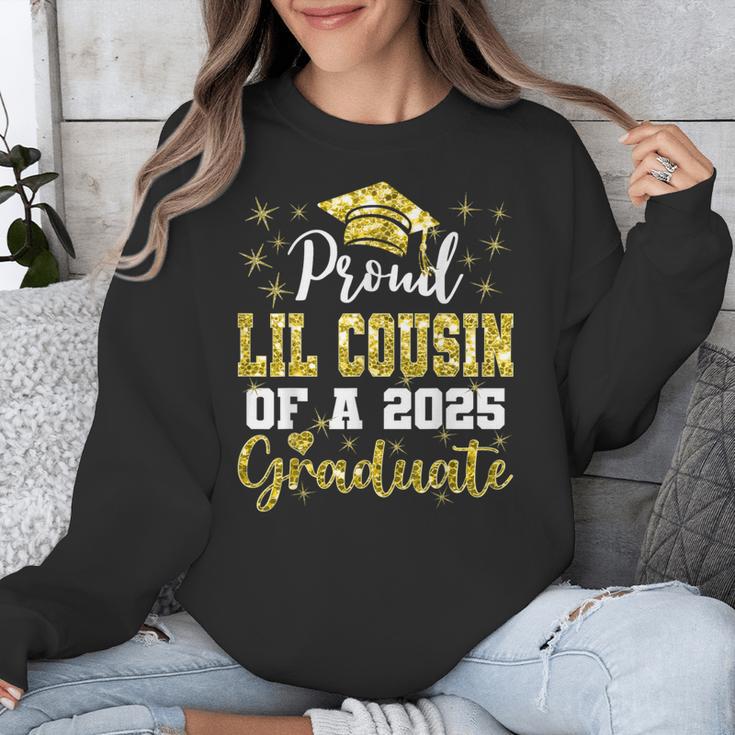 Super Proud Little Cousin Of 2025 Graduate Graduation Family Unisex Sweatshirt