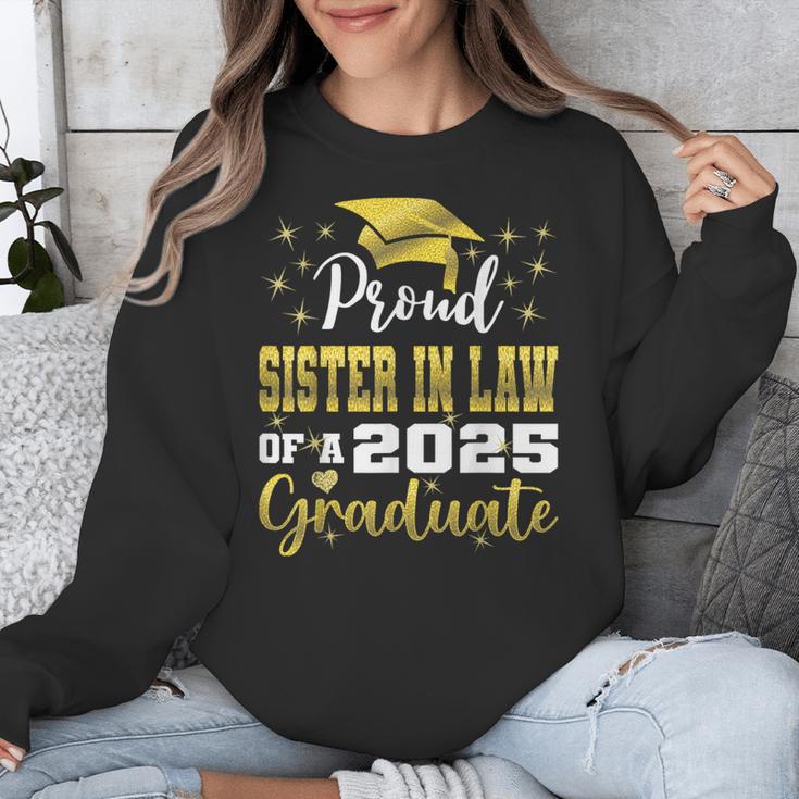 Super Proud Sister In Law Of 2025 Graduate Graduation Family Unisex Sweatshirt