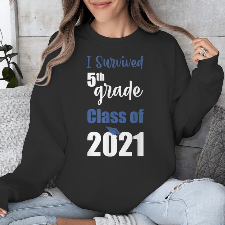 I Survived 5th Grade Class Of 2021 Quarantined Graduation 2 Unisex Sweatshirt