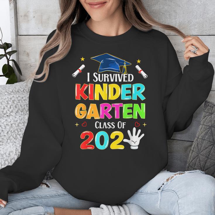 I Survived Kindergarten Graduation 2025 Graduate Boys Girls Unisex Sweatshirt
