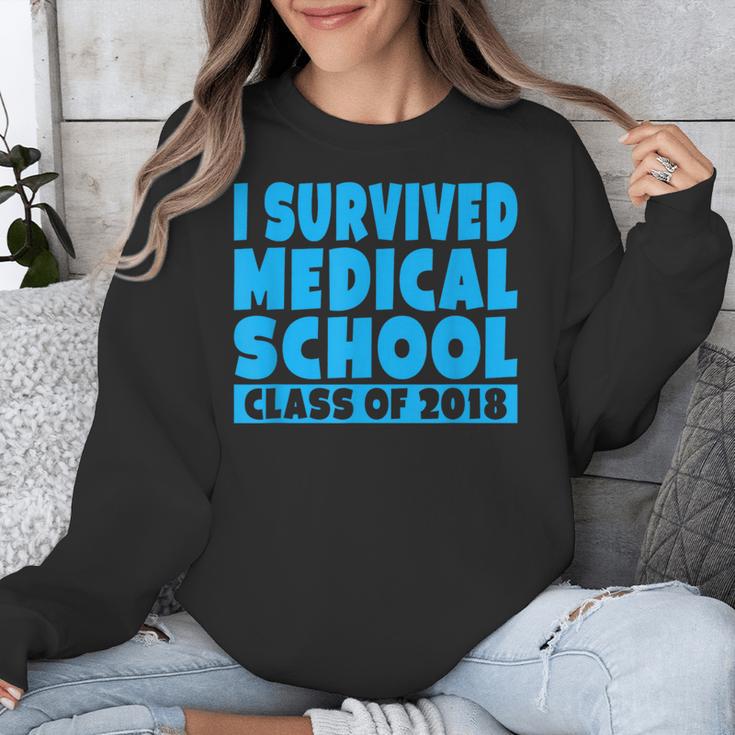 I Survived Medical School Class Of 2018 Graduation Unisex Sweatshirt