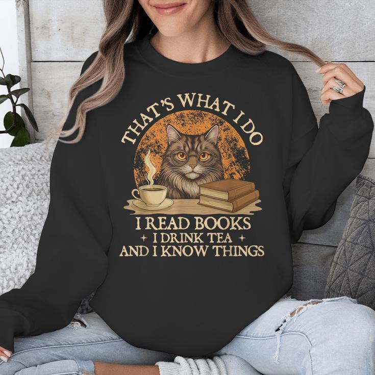 That’s What I Do I Read Books Reading Bookworm Reader Unisex Sweatshirt
