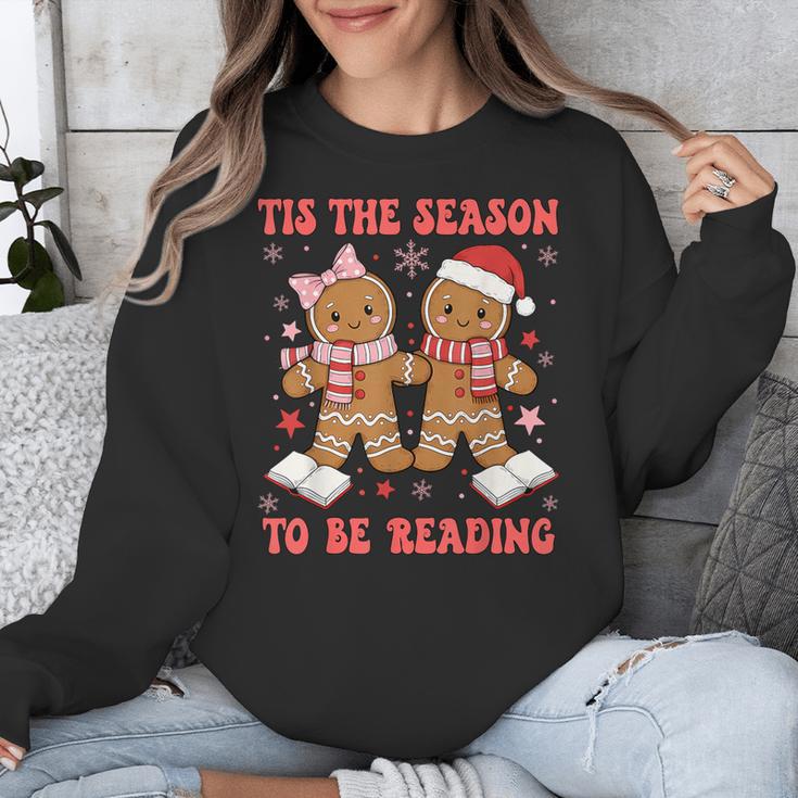 Tis The Season Reading Christmas Shirt Book Lovers Teacher Unisex Sweatshirt Tis The Season Reading Christmas Shirt Book Lovers Teacher Unisex Sweatshirt