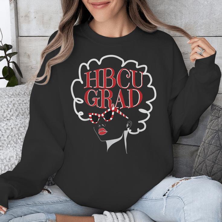 Historical College Graduation HBCU Grad Black Queen Unisex Sweatshirt