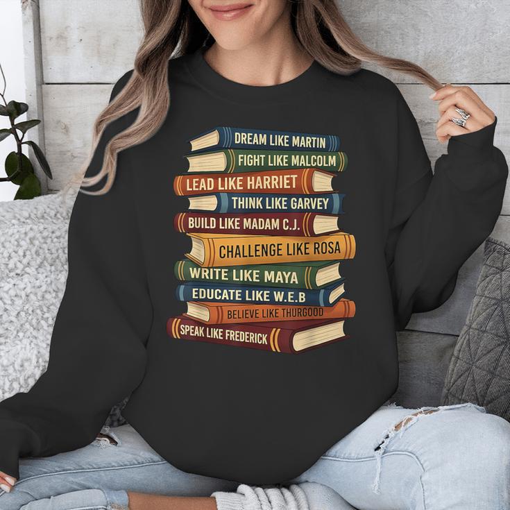 History Month Dream Like Martin Books Men Women Kids Unisex Sweatshirt History Month Dream Like Martin Books Men Women Kids Unisex Sweatshirt