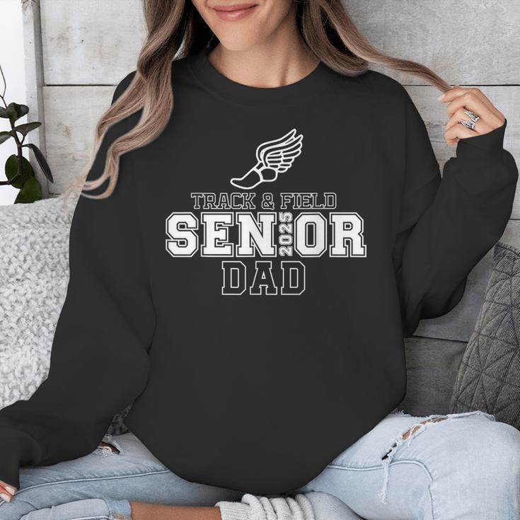 Track & Field Senior Dad 2025 Graduation Year Unisex Sweatshirt