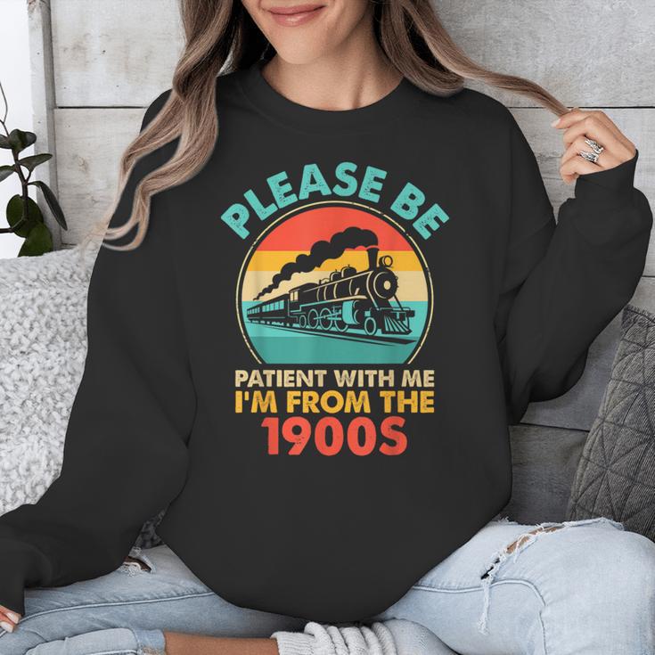 Train Please Be Patient I'm From The 1900s Men Unisex Sweatshirt