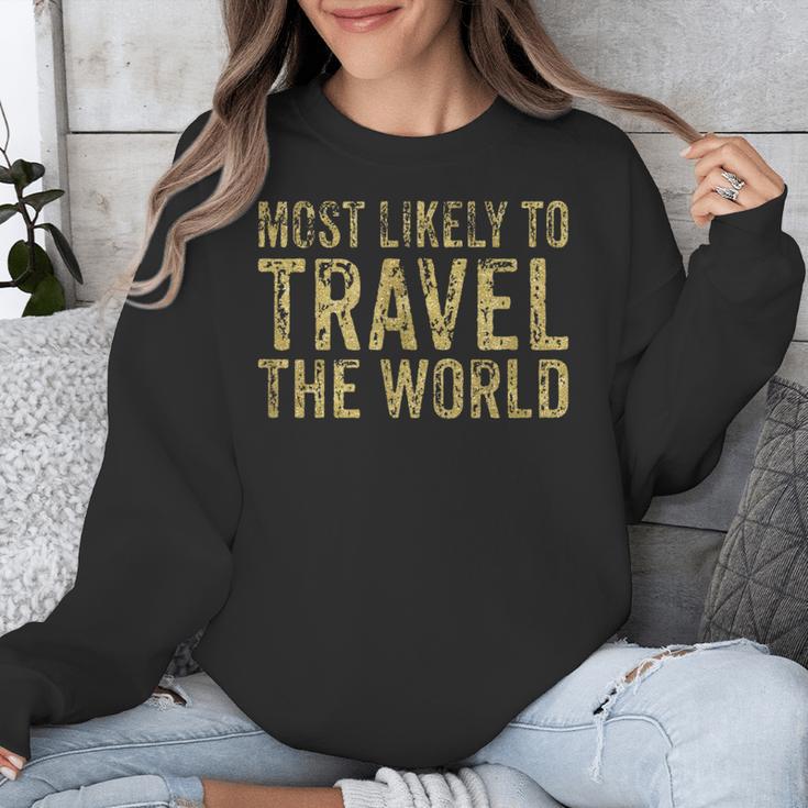 Travel Themed Graduation Tshirt Unisex Sweatshirt