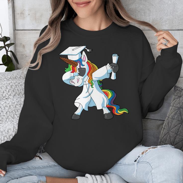 Unicorn Student Graduation 2022 Boys Girls Teenagers Teen Unisex Sweatshirt