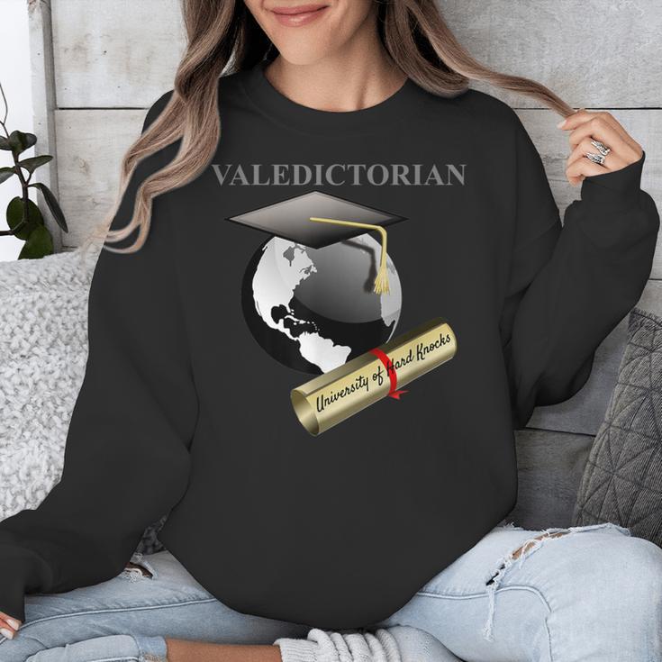 Valedictorian University Of Hard Knocks Graduation Tshirt Unisex Sweatshirt