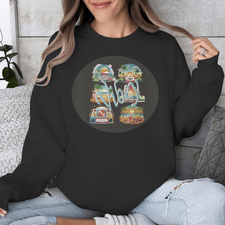 Vibey Nostalgia & Retro Charm Unisex Sweatshirt