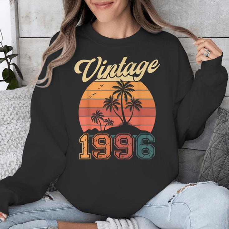 Vintage 1996 Retro Sunset Nostalgia 90s 30th Birthday Unisex Sweatshirt Vintage 1996 Retro Sunset Nostalgia 90s 30th Birthday Unisex Sweatshirt