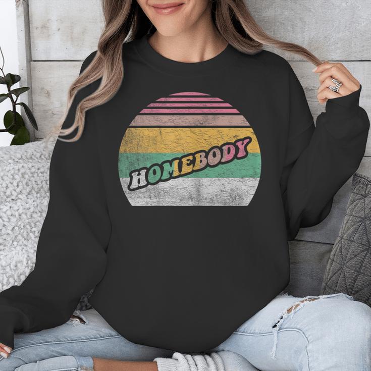Vintage Homebody Shirt Stay At Home Quarantine Introvert Unisex Sweatshirt Vintage Homebody Shirt Stay At Home Quarantine Introvert Unisex Sweatshirt